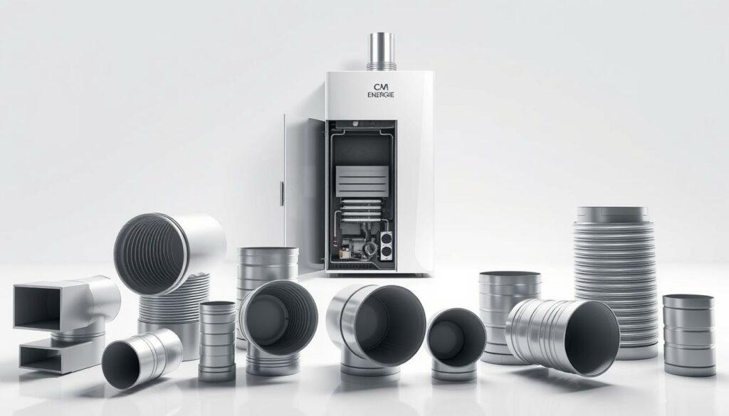 types de ventouses pour chaudières à gaz