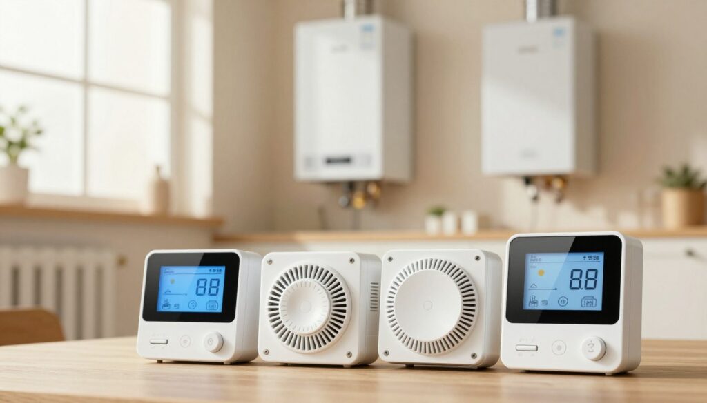 types PageSpeed thermostats