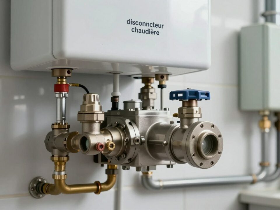 Disconnecteur chaudière