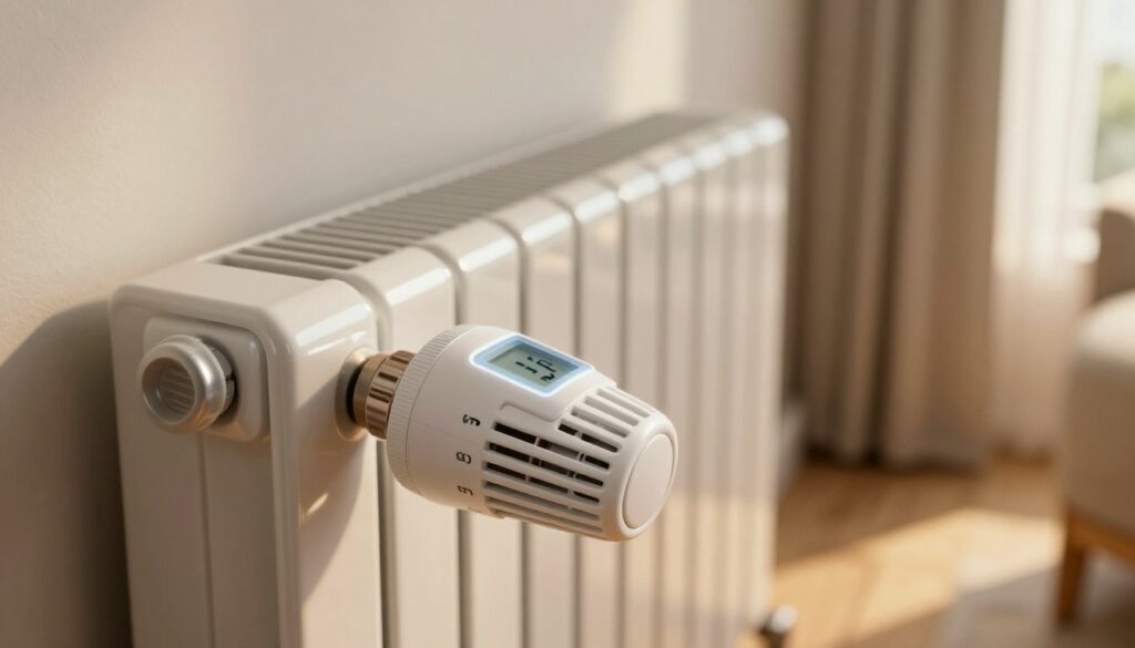 thermostat radiateur position 3 4 5